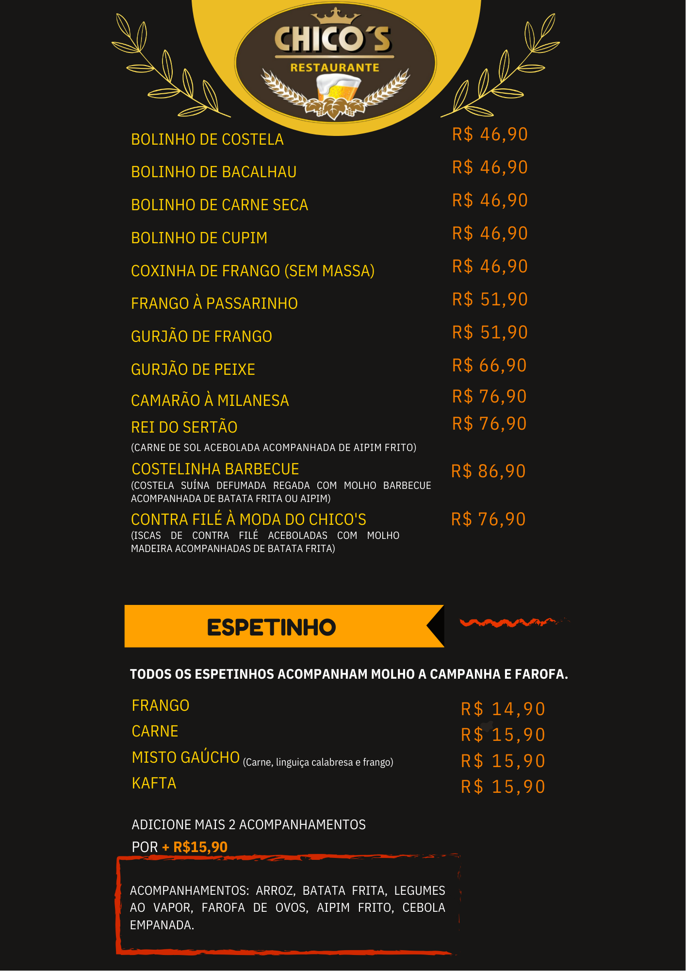 BOLINHOS CHICO´S