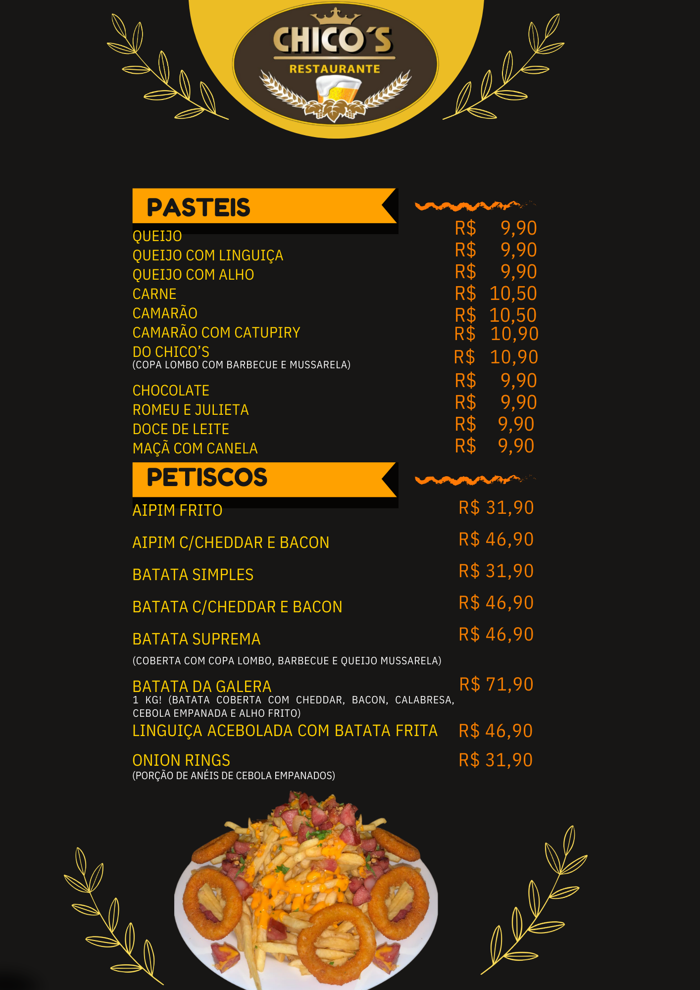 PETISCOS CHICO´S